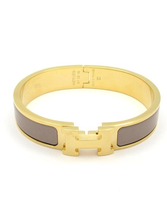 Hermes Accessories - Hermes Clic H Gold Beige Hardware #304835H72B